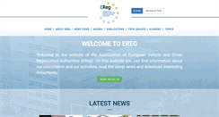 Desktop Screenshot of ereg-association.eu