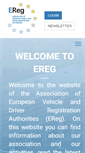 Mobile Screenshot of ereg-association.eu