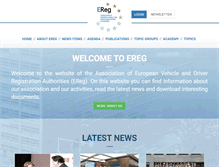 Tablet Screenshot of ereg-association.eu